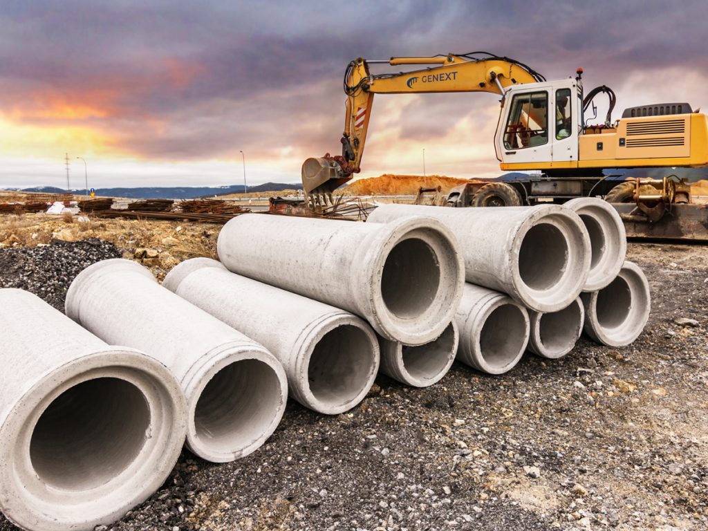 Three water constructions Genext