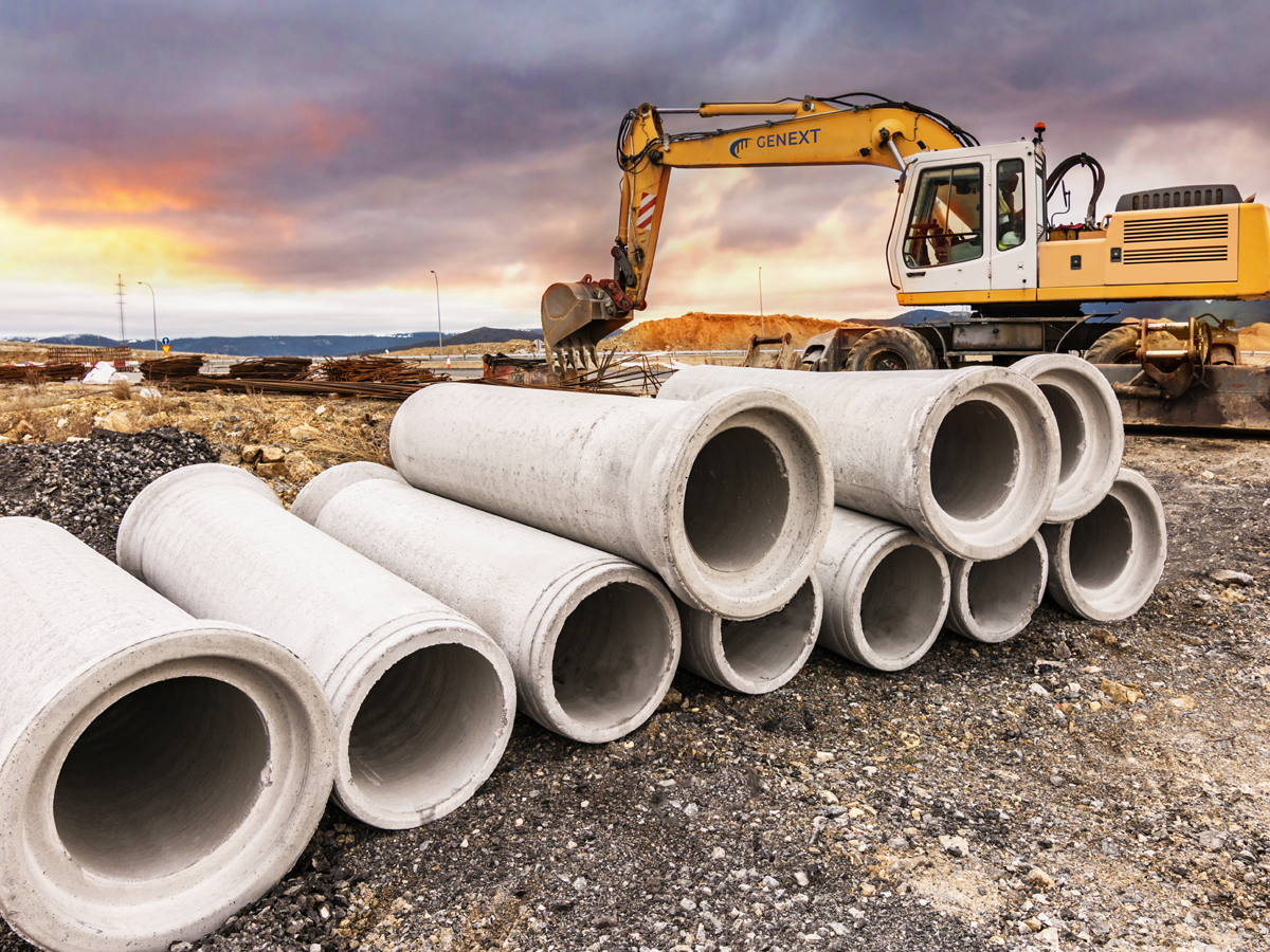 Three water constructions Genext